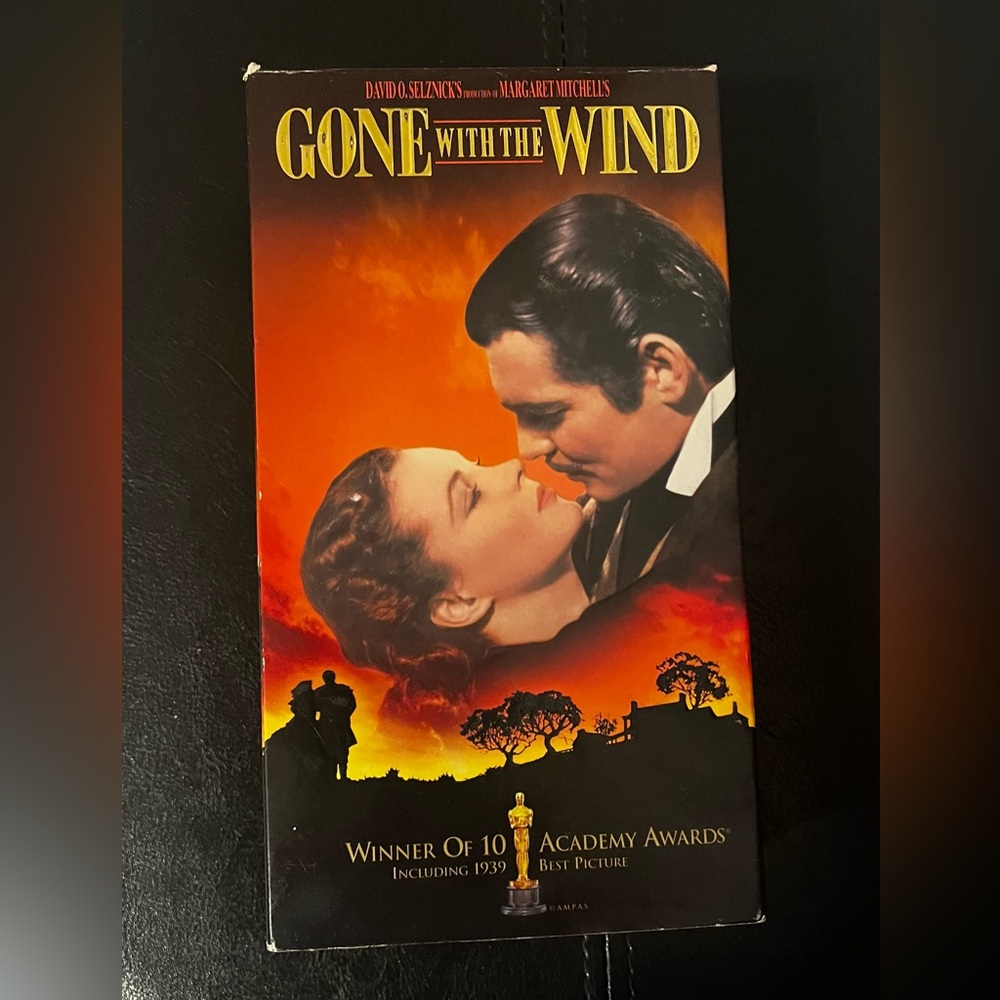 Gone With the Wind VHS 2 Tape set
1998 Digitally Re-Mastered. War, Romance